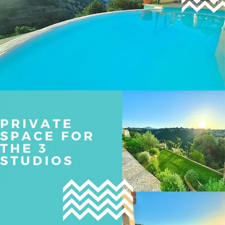 3 Independants Dans Avec Piscine * 니스